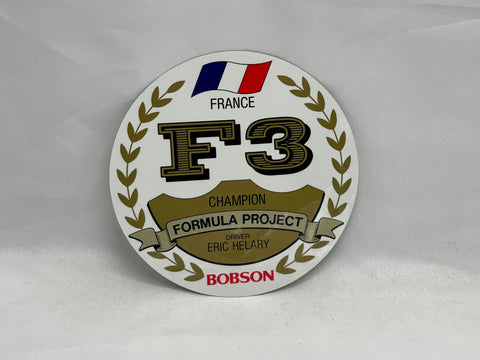 FRANCE F3 CHAMPION Sticker