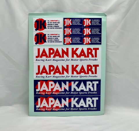 JAPAN KART Sticker Sheet