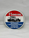 F-1 Honda Wins 1985 Sticker