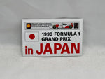 1993 F1 GP In Japan Sticker